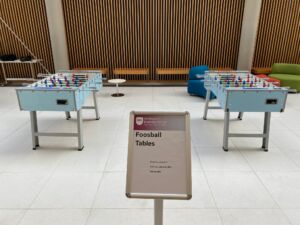 2x foosball tables for a university