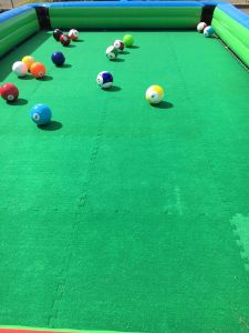 Football Pool With Balls