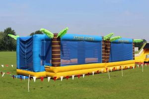 Inflatable Arena complete with bunting