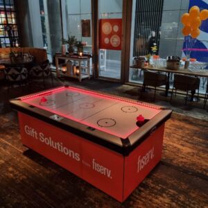 LED Air Hockey Hire