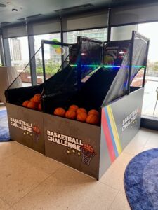 4-Player Basketball Challenge Game